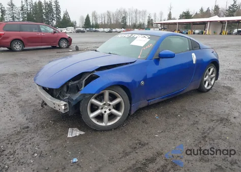 2005 Nissan 350Z Touring из США, поврежденный, VIN JN1AZ34D55M603747